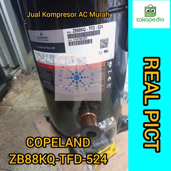 Kompresor AC COPELAND ZB88KQ-TFD-524/ Compressor Ac Copeland ZB88
