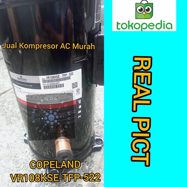 Kompresor AC Copeland VR108KSE-TFP-522 / Compressor Copeland VR108KSE
