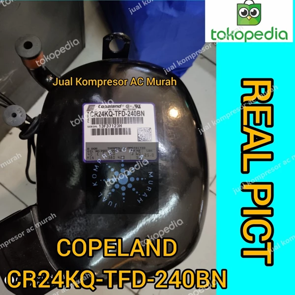 Kompresor AC Copeland CR24KQ-TFD-240BN / Compressor Copeland CR24KQ