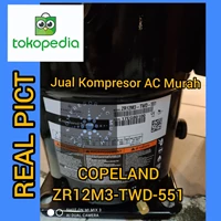 Kompresor AC Copeland ZR12M3-TWD-551 / Compressor Copeland ZR12M3