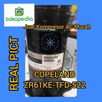Kompresor AC Copeland ZR61KE-TFD-522 / Compressor Copeland ZR61KE R22