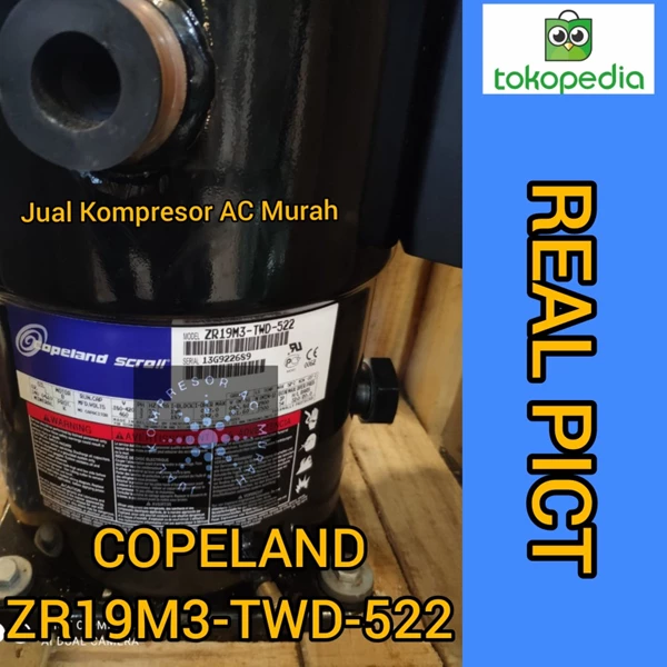 Compressor Copeland ZR19M3-TWD-522 / Kompresor Scroll ZR19