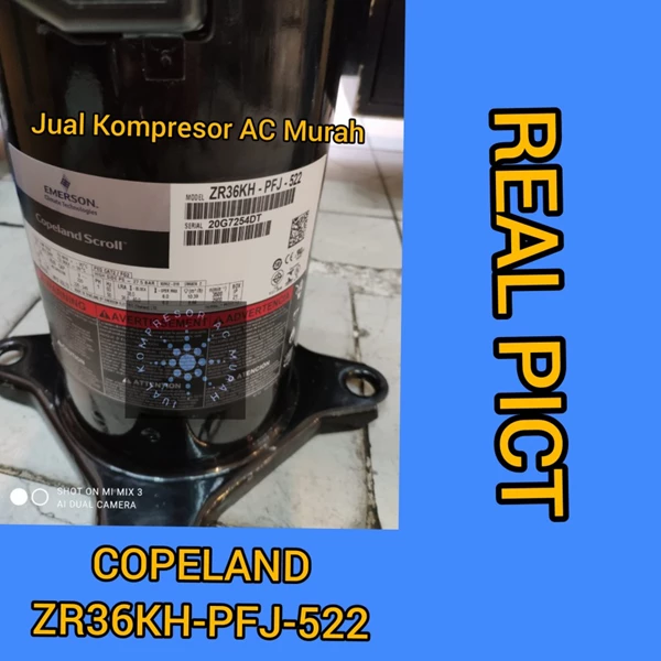 Compressor Copeland ZR36KH-PFJ-522 / Kompresor Scroll ZR36