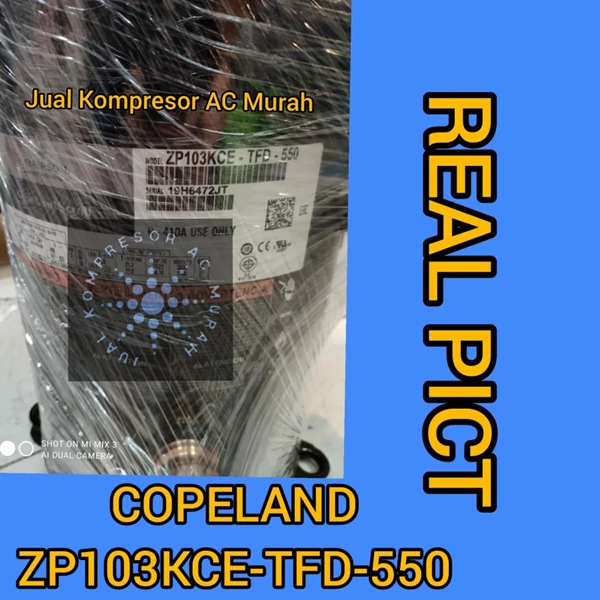 Compressor Copeland ZP103KCE-TFD-550 / Kompresor Scroll ZP103