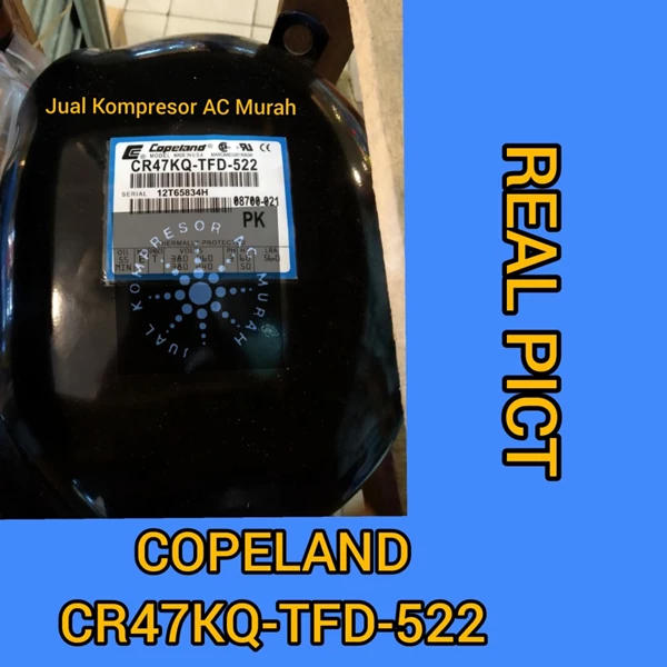 Compressor Copeland CR47KQ-TFD-522 / Kompresor Piston ( CR47 )