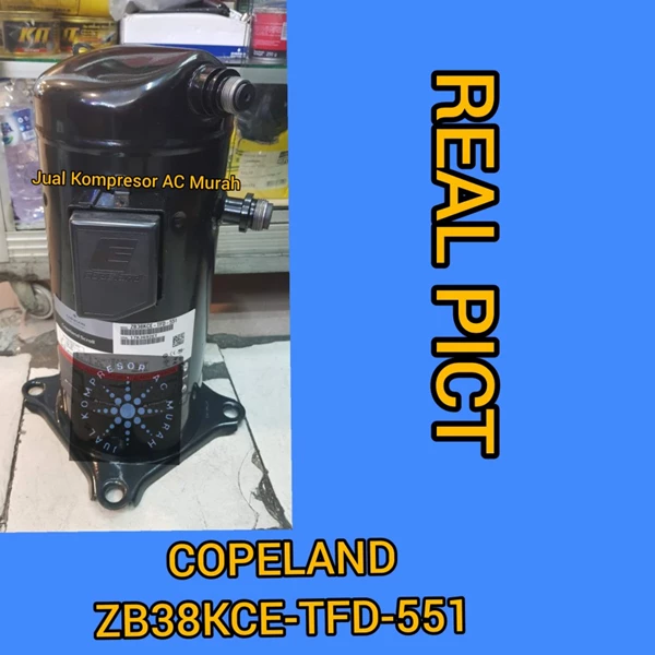 Compressor Copeland ZB38KCE-TFD-551 / Kompresor Scroll ( ZB38 )