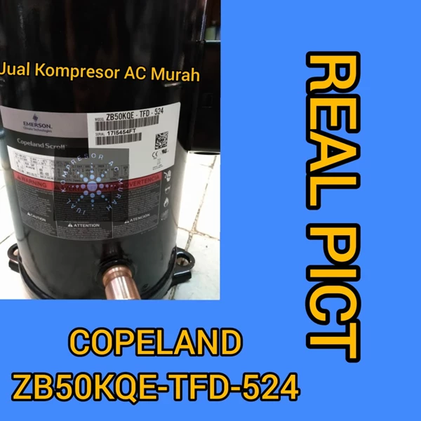 Compresor Copeland ZB50KQE-TFD-524 / Kompresor Scroll ZB50