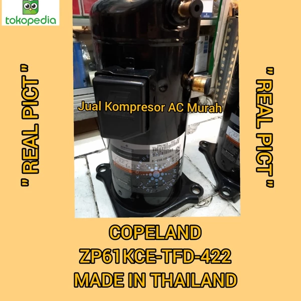 Kompresor AC Copeland Scroll ZP61KCE-TFD-422