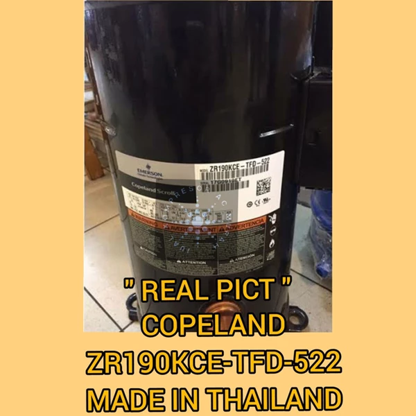 Kompresor AC Copeland Scroll ZR190KCE-TFD-522