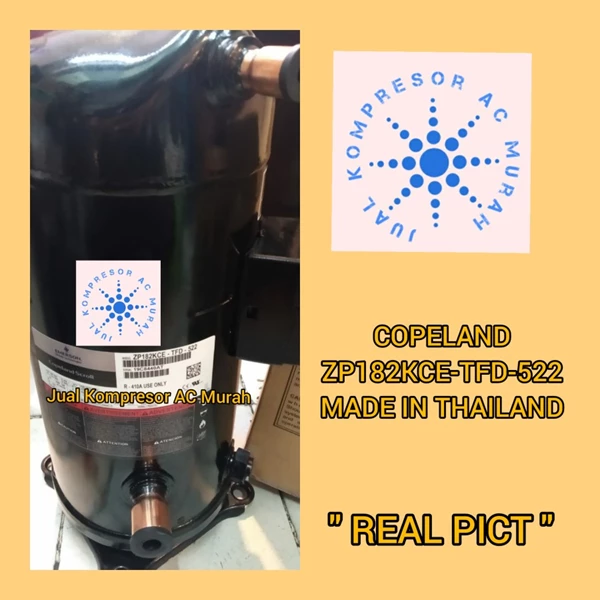 Kompresor AC Copeland Scroll ZP182KCE-TFD-522