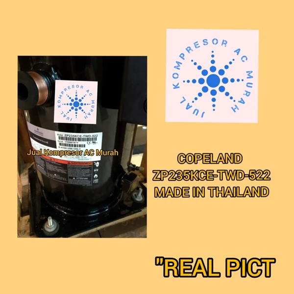 Kompresor AC Copeland Scroll ZP235KCE-TWD-522
