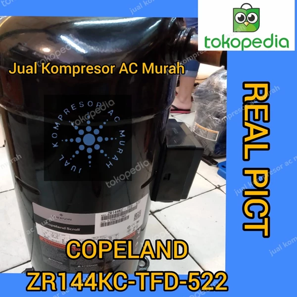 Kompresor AC Scroll Copeland ZR144KC-TFD-522