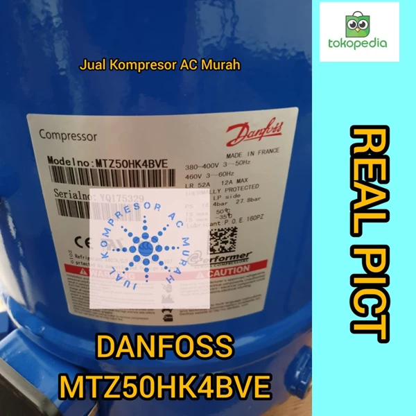 Kompresor AC Danfoss MTZ50HK4BVE / Compressor Danfoss MTZ50HK4BVE