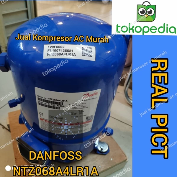Compressor DANFOSS NTZ068A4LR1A / Kompresor DANFOSS NTZ068 / 3 phase