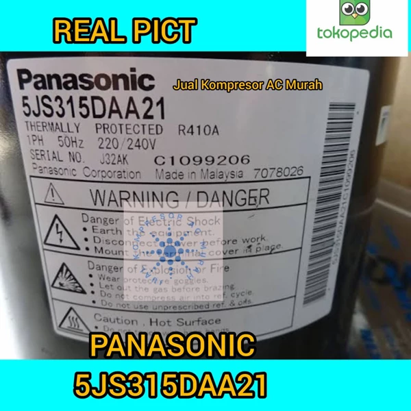 Compressor Panasonic 5JS315DAA21 / Kompresor Panasonic 5JS315DAA21