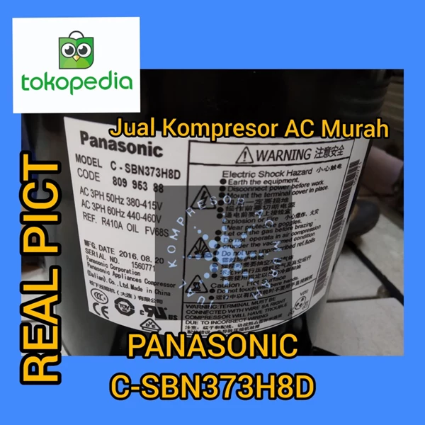 Kompresor AC Panasonic C-SBN373H8D / Compressor Panasonic C-SBN373
