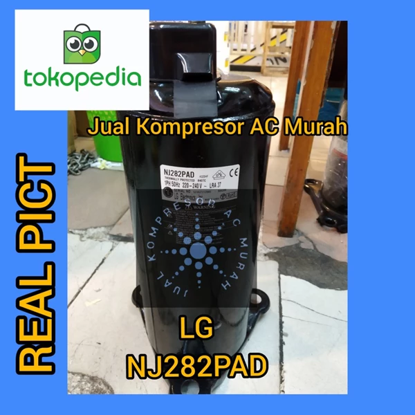 Kompresor AC LG NJ282PAD / Compressor LG NJ282 / R407
