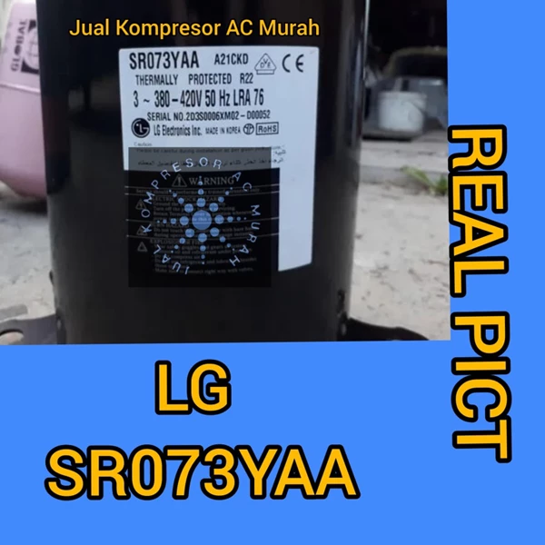 Compressor LG SR073YAA / Kompresor LG SR073
