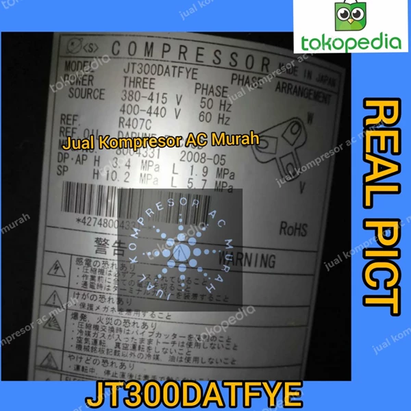 Compressor AC 300DATFYE / Kompresor AC 300DAT