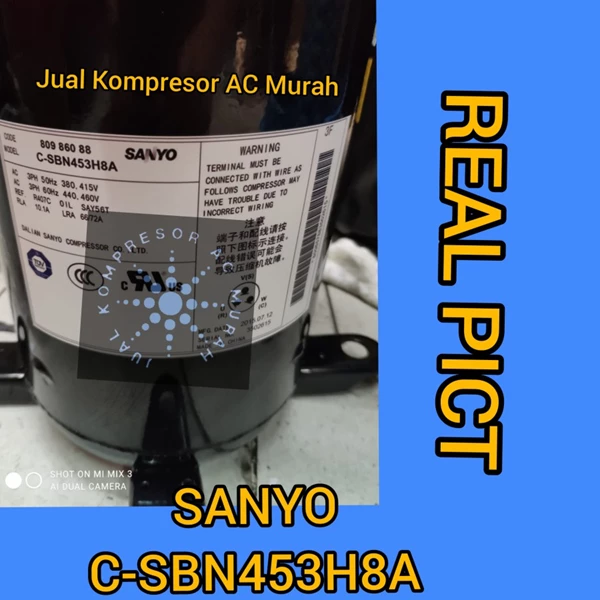 Kompresor AC Sanyo Seri C-SBN453H8A