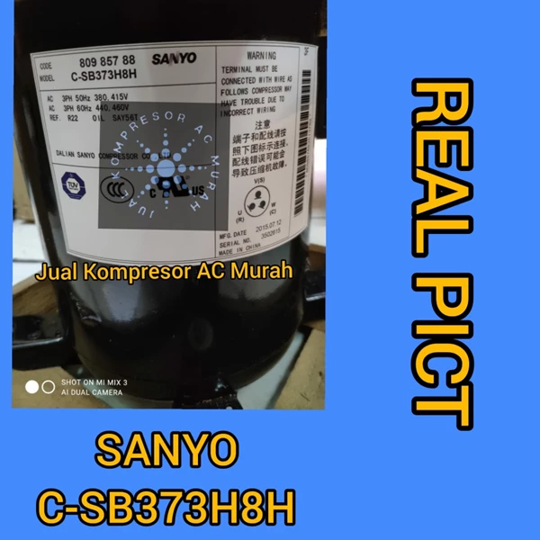 Kompresor AC Sanyo Seri C-SB373H8H