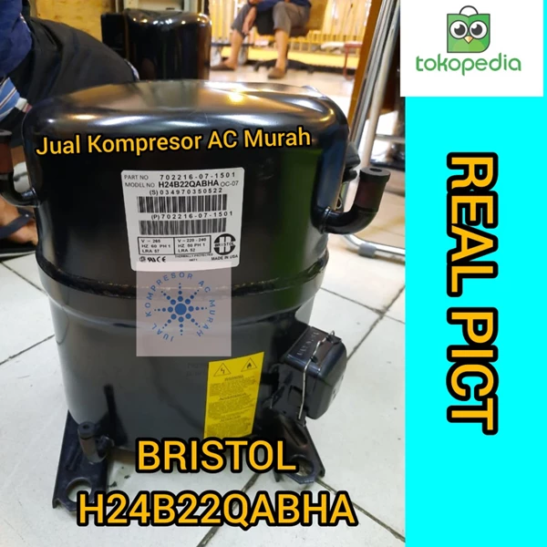 Compressor Bristol H24B22QABHA / Kompresor Bristol H24B22QABHA