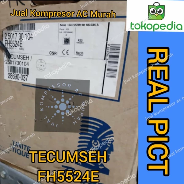 Kompresor AC Tecumseh FH5524E / Compressor Tecumseh FH5524E