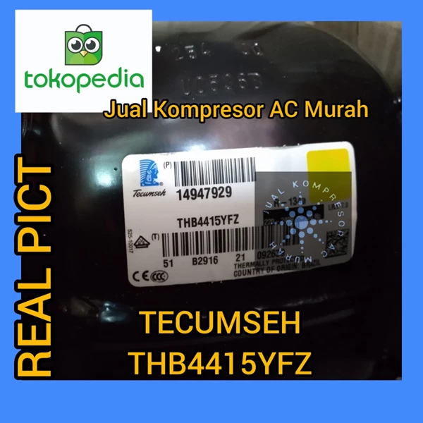 Kompresor AC Tecumseh THB4415YFZ / Compressor Tecumseh THB4415YFZ