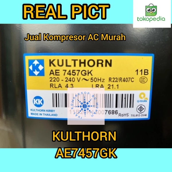 Compressor Kulthorn AE7457GK / Kompresor Kulthorn ( AE7457GK )