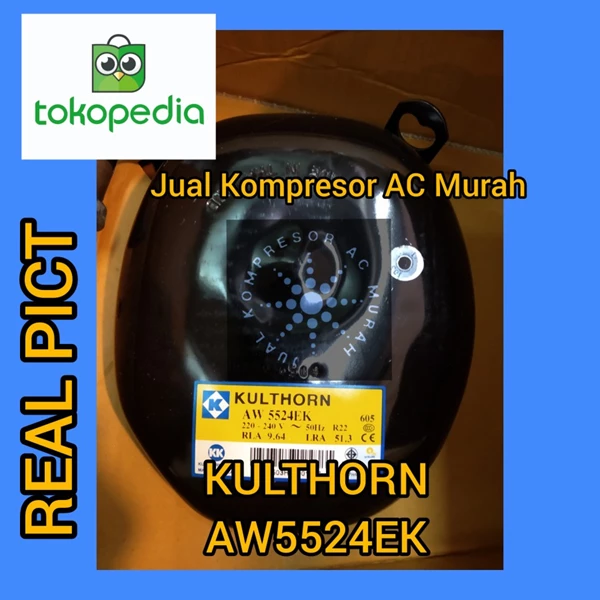 Kompresor AC Kulthorn AW5524EK / Compressor Kulthorn AW5524EK / 1Phase