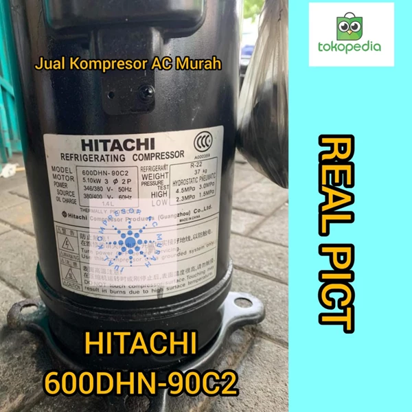 Compressor Hitachi 600DHN-90C2 / kompresor Hitachi 600DHN-90C2