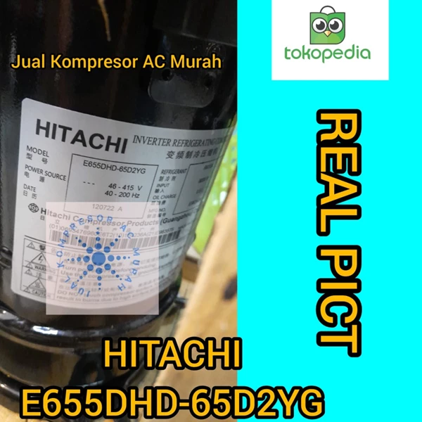 Compressor Hitachi E655DHD-65D2YG / kompresor Hitachi E655DHD-65D2YG