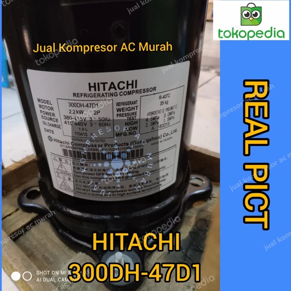 Compressor Hitachi 300DH-47D1 / Kompresor Hitachi 300DH