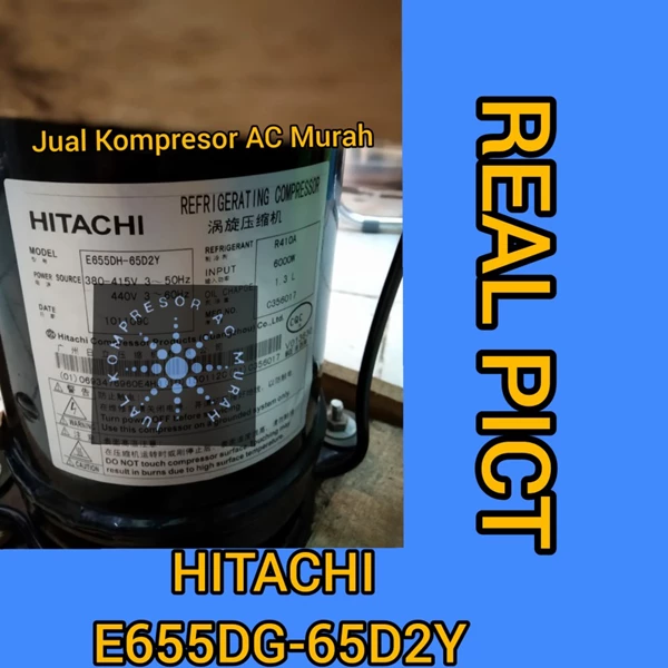 Compressor Hitachi E655DH-65D2Y / kompresor Hitachi E655DH